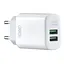 Зарядний пристрій XO L85C на 2 USB-виходи комплект із кабелем type-C білий - мініатюра 2