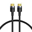 Дата кабель Baseus HDMI Cafule Series 4KHDMI Male To 4KHDMI Male (2m) (CADKLF-F) Чорний - мініатюра 1