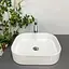 Умивальник VBI Lesina white накладний VBI-015300, Білий - мініатюра 1