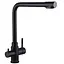 Змішувач для кухні під осмос Globus Lux Alpen SUS-0888-BB Чорний матовий - мініатюра 4