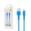 Кабель провод для зарядки смартфона/телефона Hoco X30 Type-C 1.2 м синий - миниатюра 2