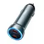 Адаптер автомобильный Hoco Prosperous (2C) Car charger Z54B 2Type-C, PD/QC, 60W/3A| - миниатюра 1