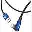 Кабель Baseus MVP Elbow Type USB - Lightning для iPhone 15, 14, 12 X - CALMVP-A03 2 метра - миниатюра 1