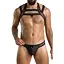 Чоловічий еротичний набір Passion 043 Set Jacob black L/XL - мініатюра 1