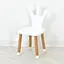 Детский столик Bambi Корона 06-025W-SQUARE для творчества со стульчиком 60х60 см - миниатюра 3