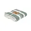 Плед Lotus Home - Infinity Stripe зеленый 200x220 - миниатюра 5