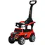 Каталка Bambi Racer M 5805EL 2-в-1 з батьківською ручкою та музикою червоний - мініатюра 1