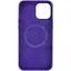 Чехол Epik Silicone case AAA with Magsafe and Animation для Apple iPhone 12 Pro/12, 6.1 Фиолетовый/Amethyst - миниатюра 3
