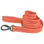 Поводок для собак Barksi Сotton с карабином на замке 500x3.2 см оранжевый - миниатюра 1