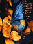 Набір для розпису по номерах Мерехтіння крил, Ideyka, 30x40 см, КНО6731 - мініатюра 1