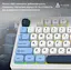 Клавіатура ігрова дротова Ajazz AF-GB-98 USB White-Blue - мініатюра 10