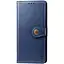Чохол-книжка Getman Gallant (PU) для Samsung Galaxy A12/M12 шкіряний синій - мініатюра 1