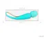 Вибромассажер Lelo Smart Wand 2 Medium Ocean Blue - миниатюра 3