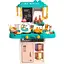 Дитяча кухня Limo Toy 889-257 з водяною мийкою, посудом і продуктами 43 предмети, звук, світло, синя 63x22x45.5 см - мініатюра 1