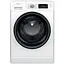 Стиральная машина Whirlpool фронтальная 10 кг 1400 A+++ 60 см дисплей пара инвертор люк черный белый - миниатюра 1