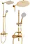 Душовя система Rea Aldi з виливом gold REA-P8802, Золотий - мініатюра 8