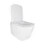 Унитаз подвесной Qtap Crow безободковый с сиденьем Soft-close QT05335171W, Белый - миниатюра 4