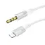 Аудіокабель BOROFONE BL19 Creator digital audio conversion cable iP White - мініатюра 1