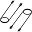 Зарядний пристрій DK CDK для Garmin Venu X1 кабель (1m) Type-C 2 шт. (021082) (black) - мініатюра 1