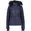 Куртка CMP Women's Stretch Twill Ski Jacket with Faux Fur Hood Dark Blue XS (1097-31W0066F-N950 36) - миниатюра 1