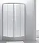 Душевая кабина Eger Tisza 80x80 без поддона стекло Zuzmara 599-020/1, матовый, белый - миниатюра 3
