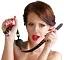 Кляп Bad Kitty Naughty Toys Gag М 4 см чорний - мініатюра 6