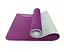 Коврик спортивный Toorx Yoga Professional TPE 183 х 60 х 0,6 см для йоги и фитнеса Burgundi/Perla (MAT-184) - миниатюра 1