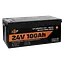 Акумулятор LP LiFePO4 24V (25,6V) - 100 Ah (2560Wh) (Smart BMS 100А) з BT пластик для ДБЖ - мініатюра 4