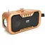Радио с фонариком NS-S270-S, FM/AM/SW радио+Solar, Входы: TFcard, USB, Wireless speaker, Bluetooth, Black, Box - миниатюра 1
