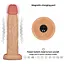 Вібратор Lovetoy Power Basics Cock 10'' 26,2 см (тілесний) - мініатюра 2