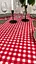 Доріжка водовідштовхувальна Червона клітинка 170х40 см - мініатюра 4