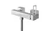 Смеситель для душа Kohlman Nexen chrome настенный KPL-QW120U Хром - миниатюра 3