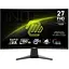 Монітор 27" MSI MAG 27C6F вигнутий Rapid VA, 1920x1080 (16:9), 0.5 мс, 180 Гц, 250 кд/м², 3000:1, 1500R, 178°/178° чорний - мініатюра 1