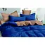 Комплект постельного белья Versailles VS-BM2.5-210 евро микрофибра сине-кремовый (147137) - миниатюра 1