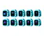 Детские часы Amigo GO004 Splashproof Camera LED с сим картой голубые - миниатюра 4