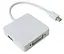 Перехідник mini DisplayPort M HDMI/DisplayPort/DVI 24+5 FHD 1080p кабель 0.2 м - мініатюра 2