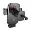 Автотримач для телефона HOCO H78 Vista push-type car holder (air outlet) Black Metal Gray - мініатюра 4