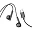 Навушники Hoco M93 Type-C Joy wire-controlled digital earphones with microphone чорні - мініатюра 2