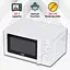 Микроволновая печь Adler AD 6205 20л/ 700Вт/ мех.управл./ откр.ручкой/ белая - миниатюра 7
