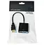 Конвертер HDMI (папа) на VGA (мама) 10cm, 4K/2K - миниатюра 2