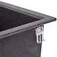 Кухонна мийка Lidz 460x515/200 GRF-13 (LIDZGRF13460515200), Графіт - мініатюра 6