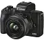 Беззеркальный фотоаппарат Canon EOS M50 Mark II kit (15-45mm) IS STM Black (4728C007) - миниатюра 3