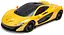 Машинка Rastar McLaren P1 на управлінні R/C 1:24 жовтий 75200 - мініатюра 1