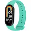 Ремешок для фитнес-браслета Lemfo для Xiaomi Mi Band 8 и 9 бирюзовый - миниатюра 1