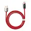 Кабель с дисплеем (экраном) Baseus Display Fast Charging Cable USB - Type-C (CATSK-09) 5 а 1 м красный - миниатюра 1