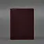 Шкіряна обкладинка-органайзер для документів 6.1 бордовий краст - мініатюра 8