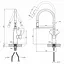 Змішувач для кухні Kroner KRP Ersel - C03111BLK ((CV033804)) - мініатюра 9