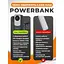 Портативное зарядное устройство для Power Bank KPG-402X 40000 mAh павербанк с дисплеем Черный/Серый - миниатюра 7