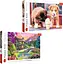 Набор Пазлы - (500 + 500 элм.) - "Время для мороженого" + "Горная идиллия" - миниатюра 1