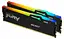Модуль памяти Kingston Fury DDR5 16GB (2x8) 5600MHz Beast Black RGB (KF556C40BBAK2-16) - миниатюра 1